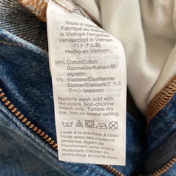 Madewell Classic Straight Leg Jeans Size 27 - Picture 5 of 11